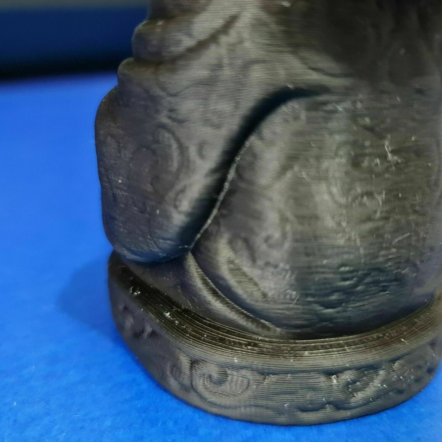 Darth Vadar Pop Buddha Black 3D Printed Star Wars 4 Inch Display Model