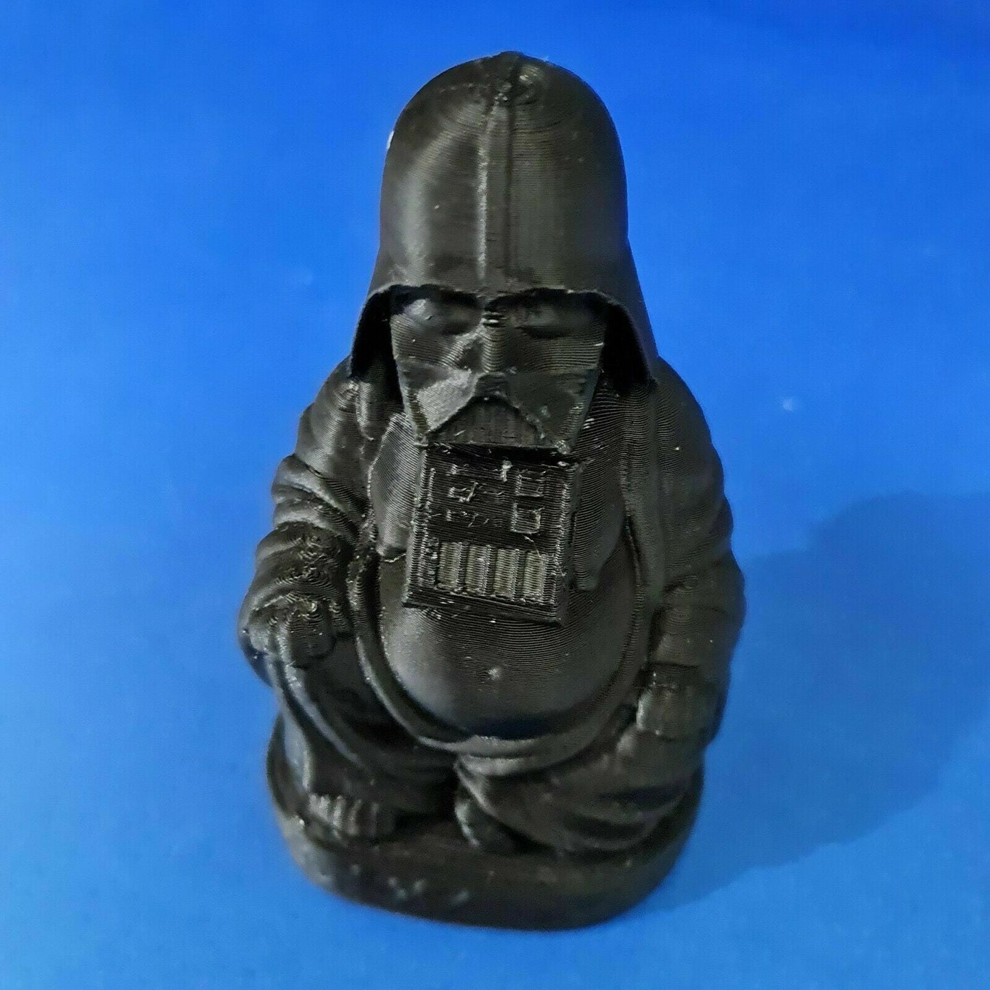 Darth Vadar Pop Buddha Black 3D Printed Star Wars 4 Inch Display Model