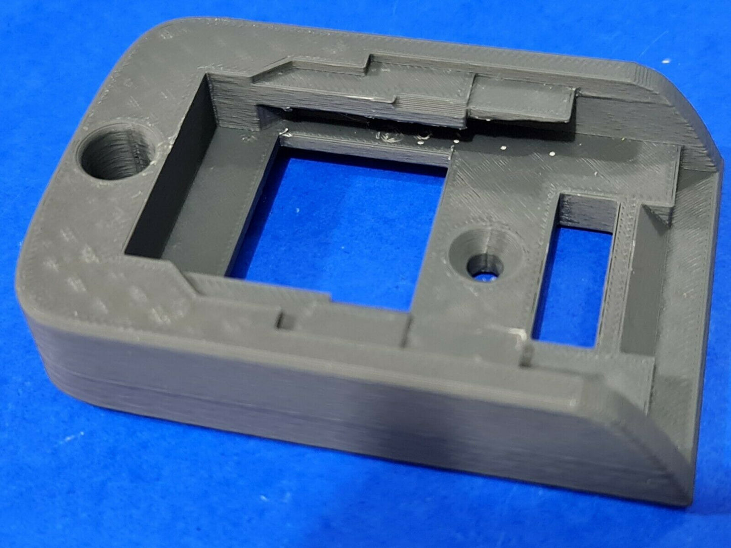 Dewalt Power Tool Battery Holder Bracket for Wall or Shelf Mounting