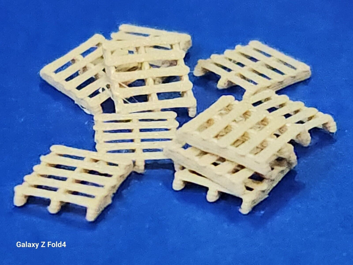 New Wood Colour Pallets N Gauge 1:148 Scale Models Train Railway (20 Pack)