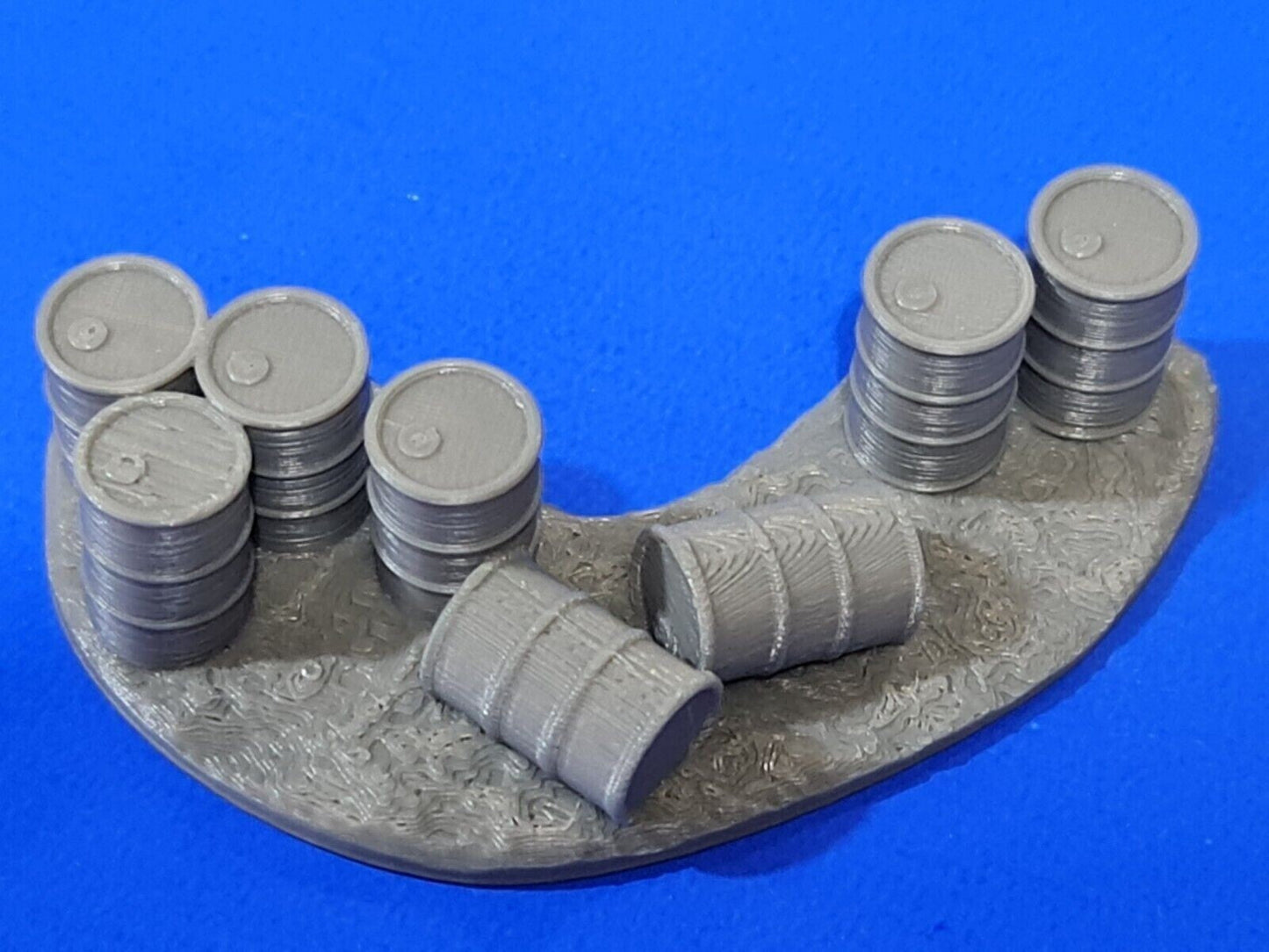 Oil Drum Barrel Scenery Set Terrain 28mm Scale War Gaming Wargames