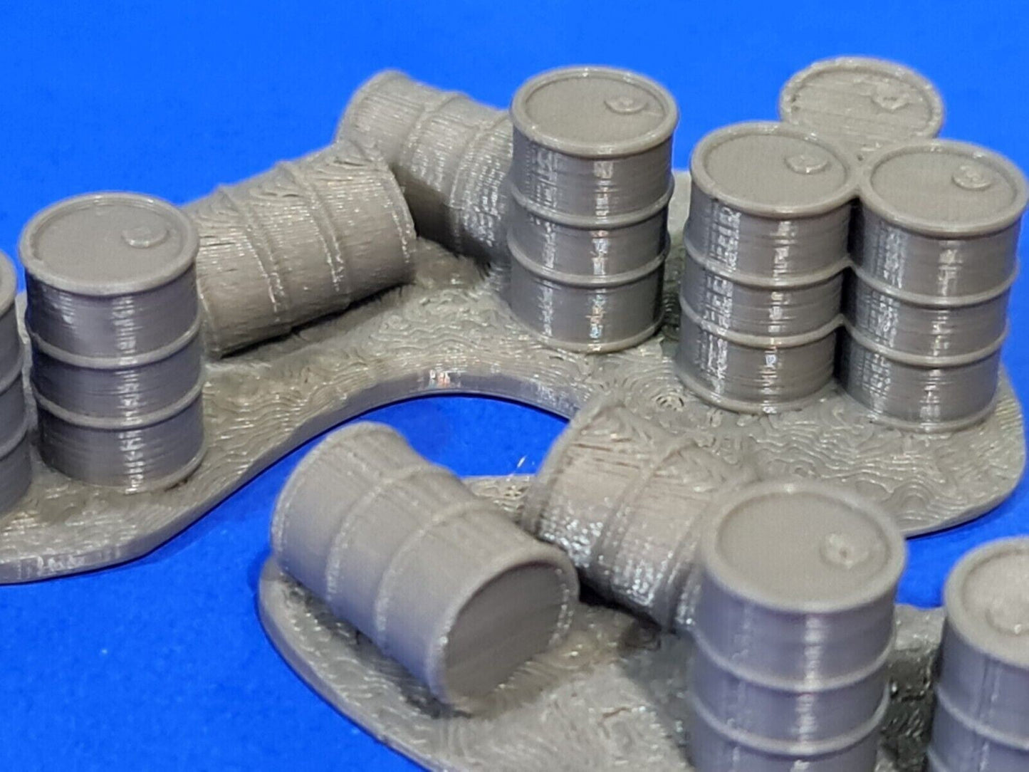 Oil Drum Barrel Scenery Set Terrain 28mm Scale War Gaming Wargames