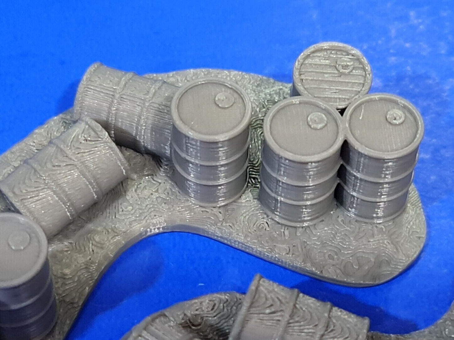 Oil Drum Barrel Scenery Set Terrain 28mm Scale War Gaming Wargames