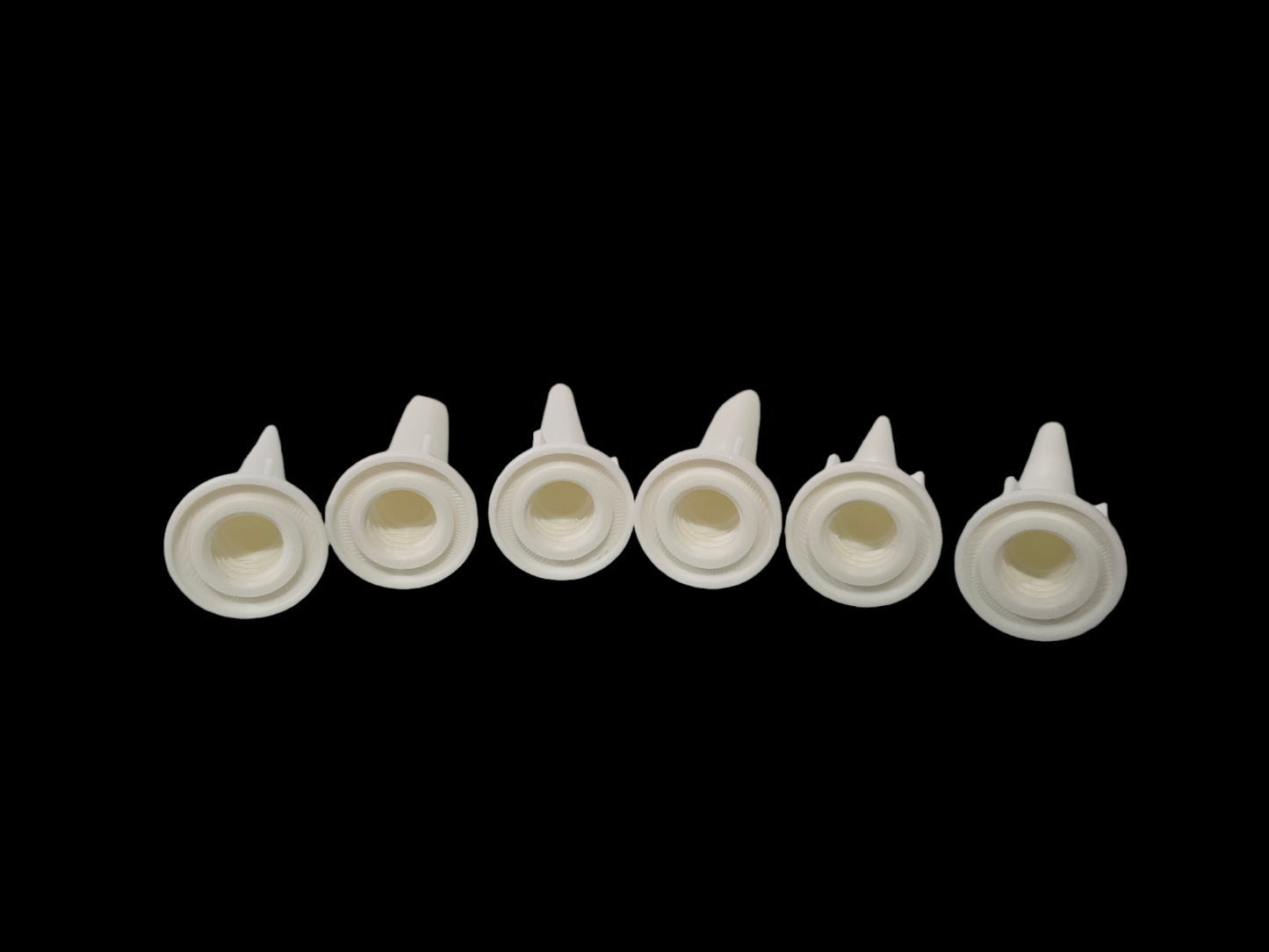 Silicone Sealer Sealant Mastik Tube Nozzle Set 45deg Pack of 6