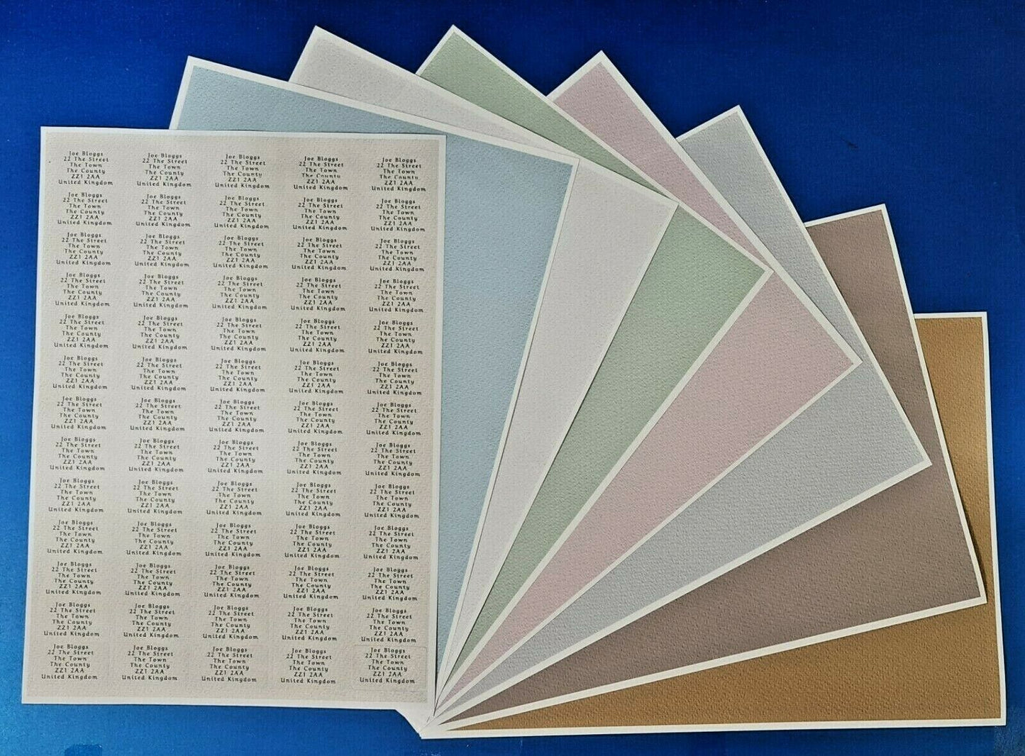Small Personalised Self Adhesive Name Return Address Sticky Labels Stickers