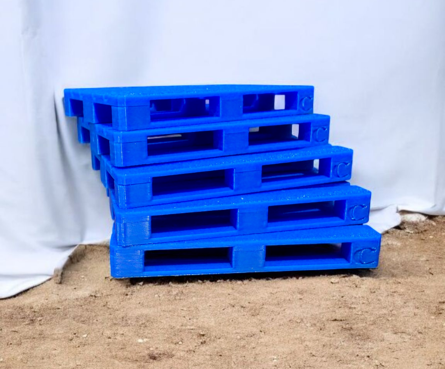 1:14 Scale Euro Pallets – CHEP Style – For Tamiya RC Trucks – Full Load Option