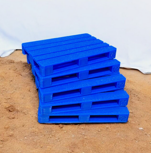 1:14 Scale Euro Pallets – CHEP Style – For Tamiya RC Trucks – Full Load Option