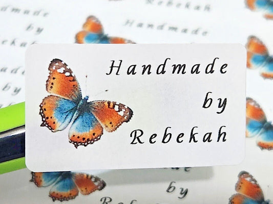 325 Butterflies Personalised Self Adhesive Address Handmade by Labels Stickers