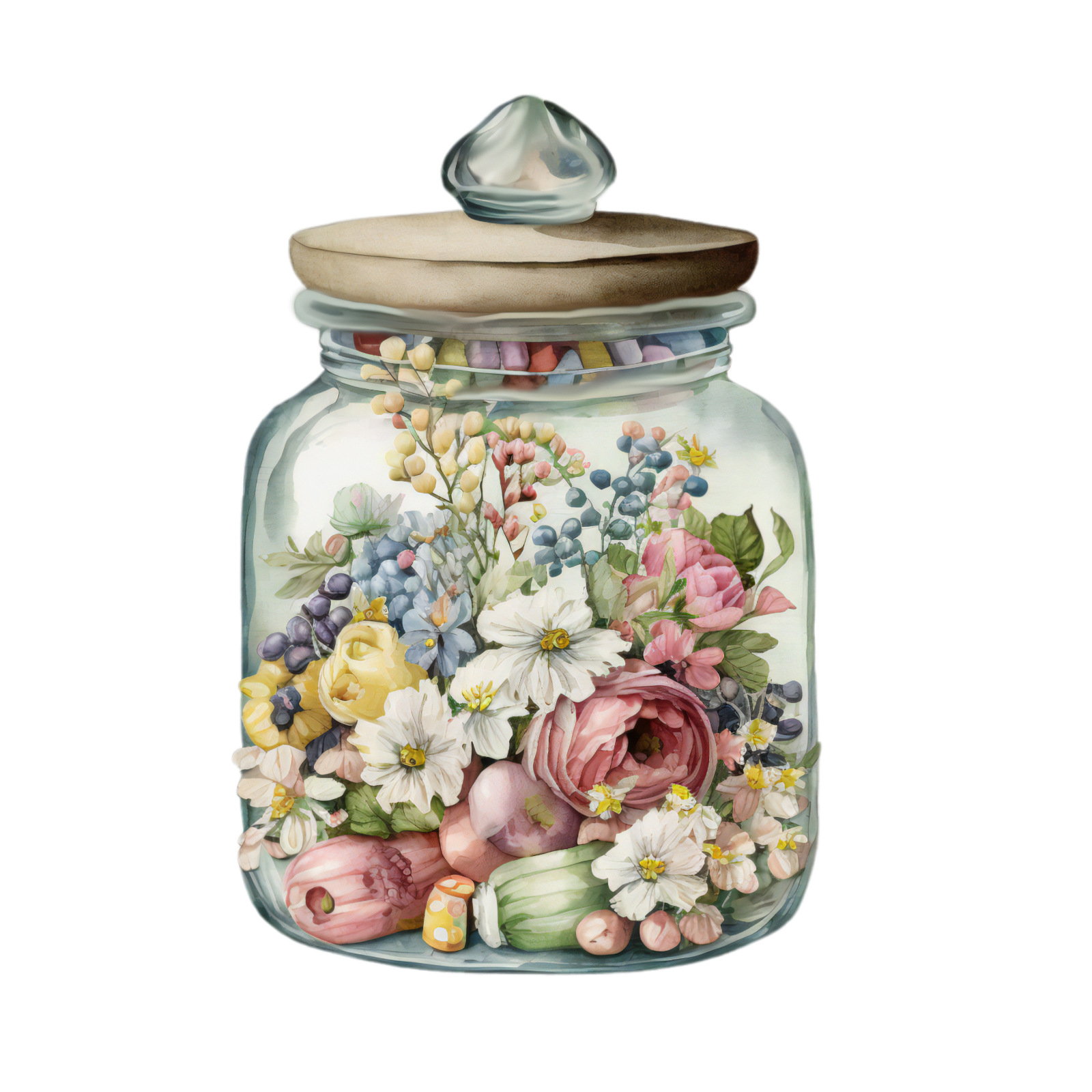 325 Candy Jar Personalised Self Adhesive Address Handmade by Labels Stickers