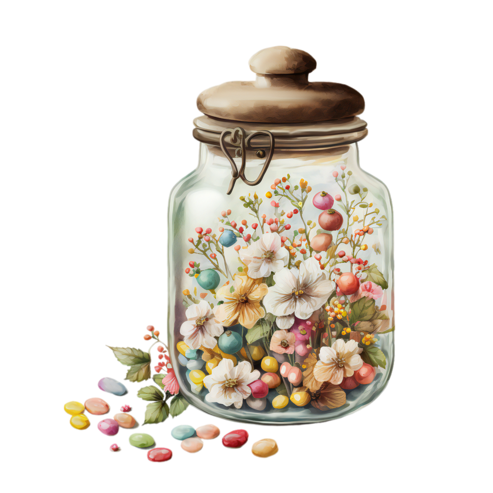 325 Candy Jar Personalised Self Adhesive Address Handmade by Labels Stickers