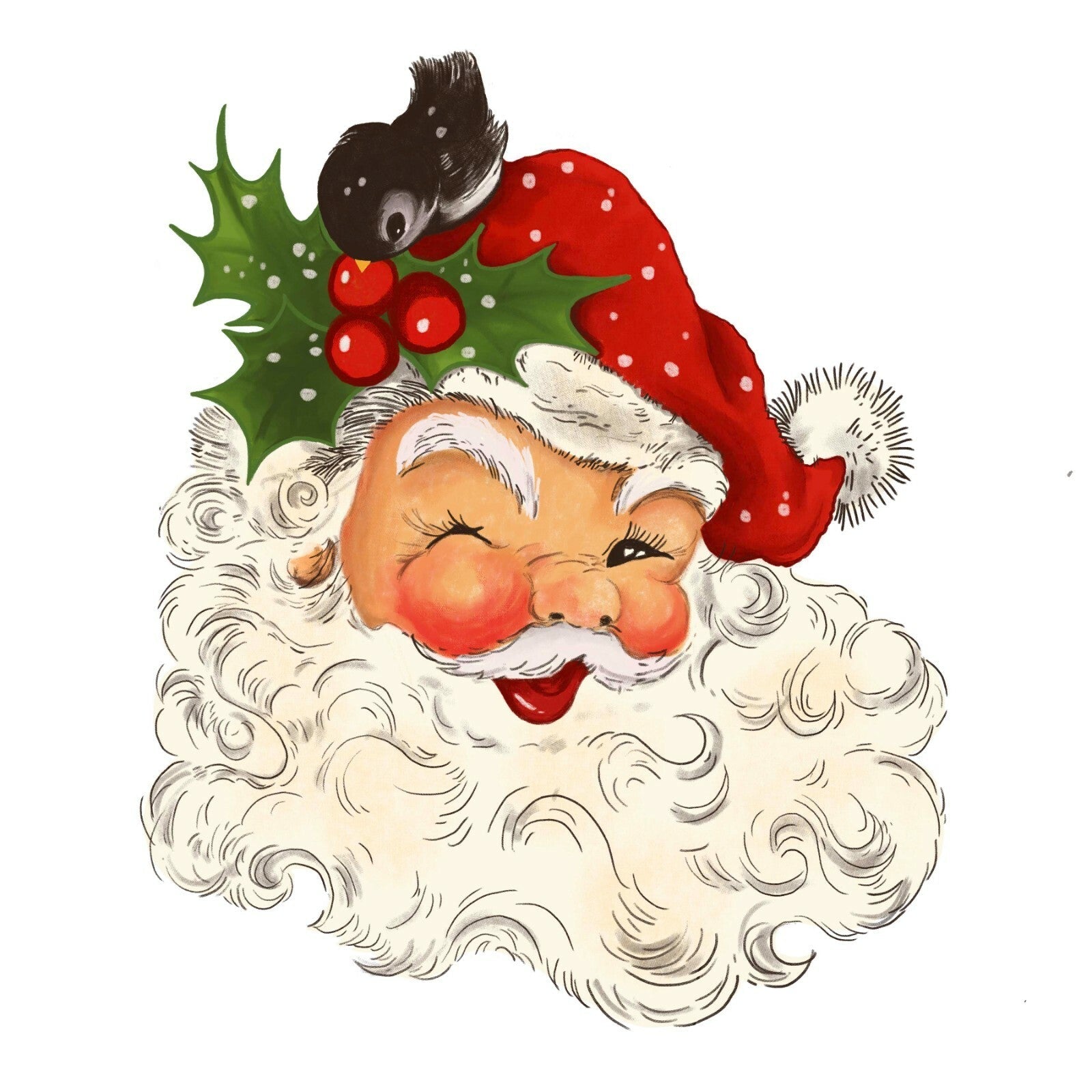 325 Christmas Santa Personalised Self Adhesive Handmade by Labels Stickers
