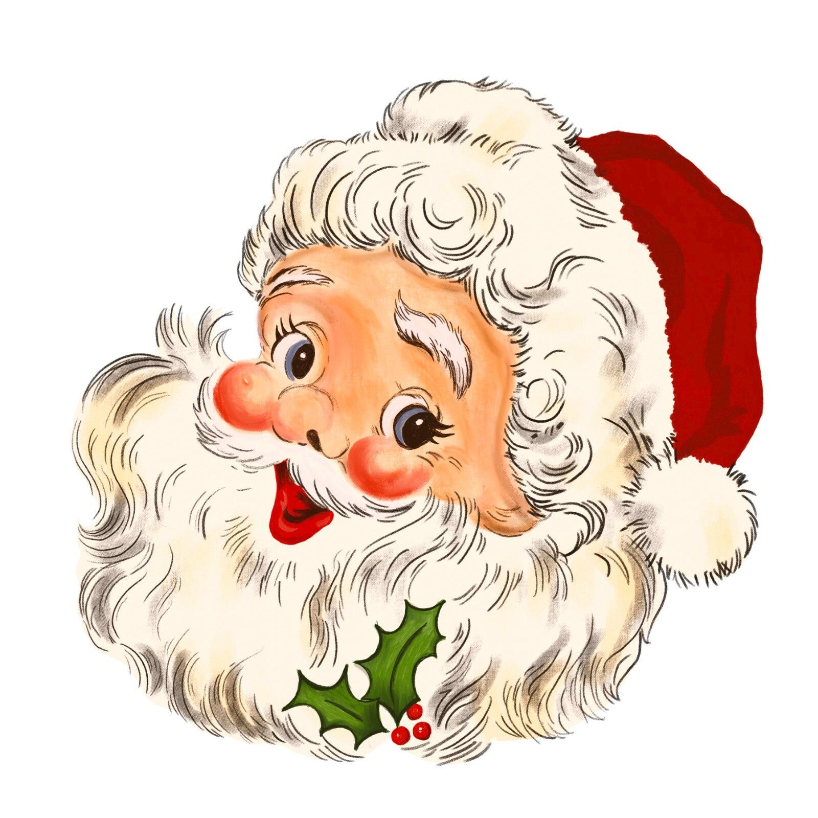 325 Christmas Santa Personalised Self Adhesive Handmade by Labels Stickers