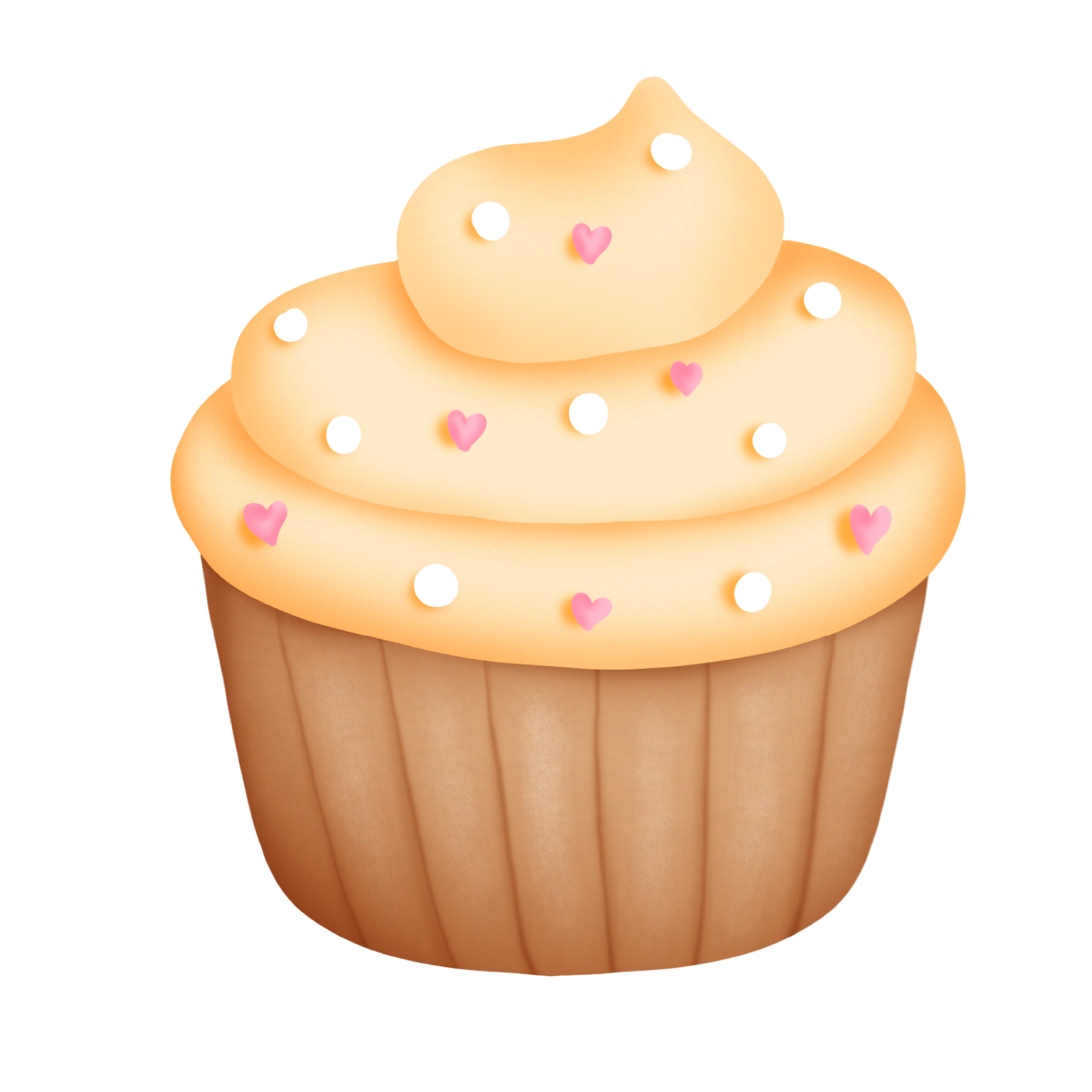 325 Cupcake Personalised Self Adhesive Handmade by Sticky Labels Stickers