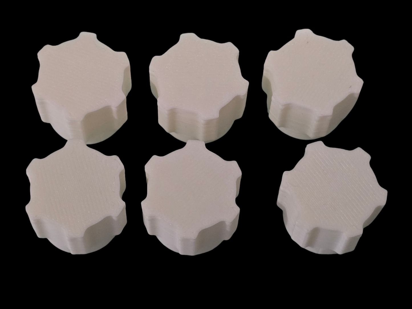 Silicone Sealer Sealant Mastik Tube Nozzle Screw Cap Tops 2 Types Pack of 12