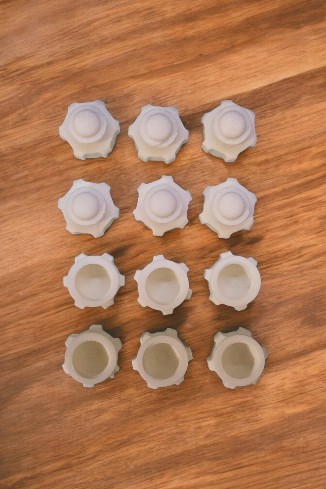 Silicone Sealer Sealant Mastik Tube Nozzle Screw Cap Tops 2 Types Pack of 12