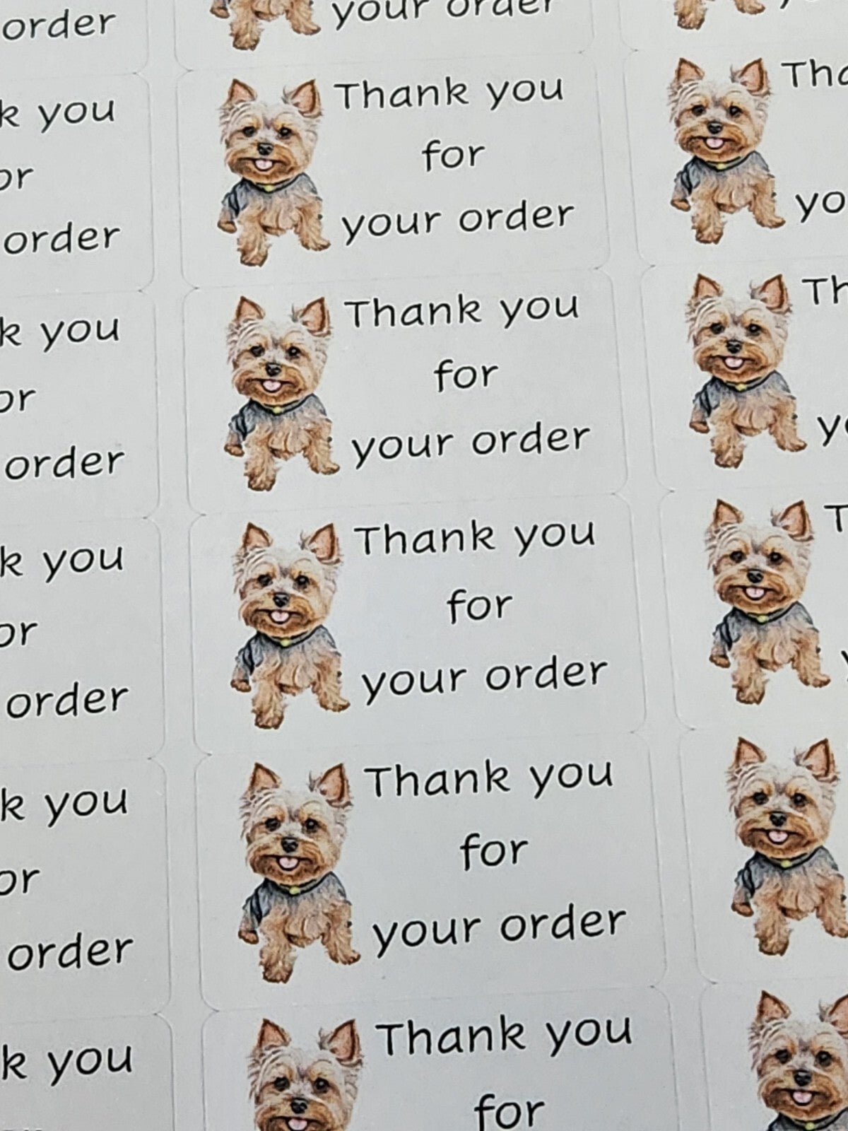 260 Thank you for your order Labels, Dog Breeds, Craft stickers, Address return