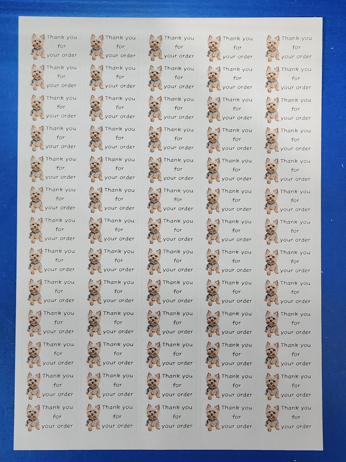 260 Thank you for your order Labels, Dog Breeds, Craft stickers, Address return
