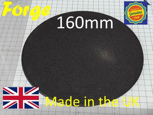 Wargaming Bases 160mm Round Durable Plastic for War Gaming Tabletop Games