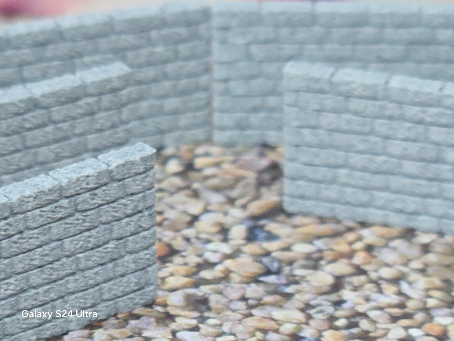 New Grey Stone Walls OO Gauge 1:76 Scale Models Train Railway 6 Pack
