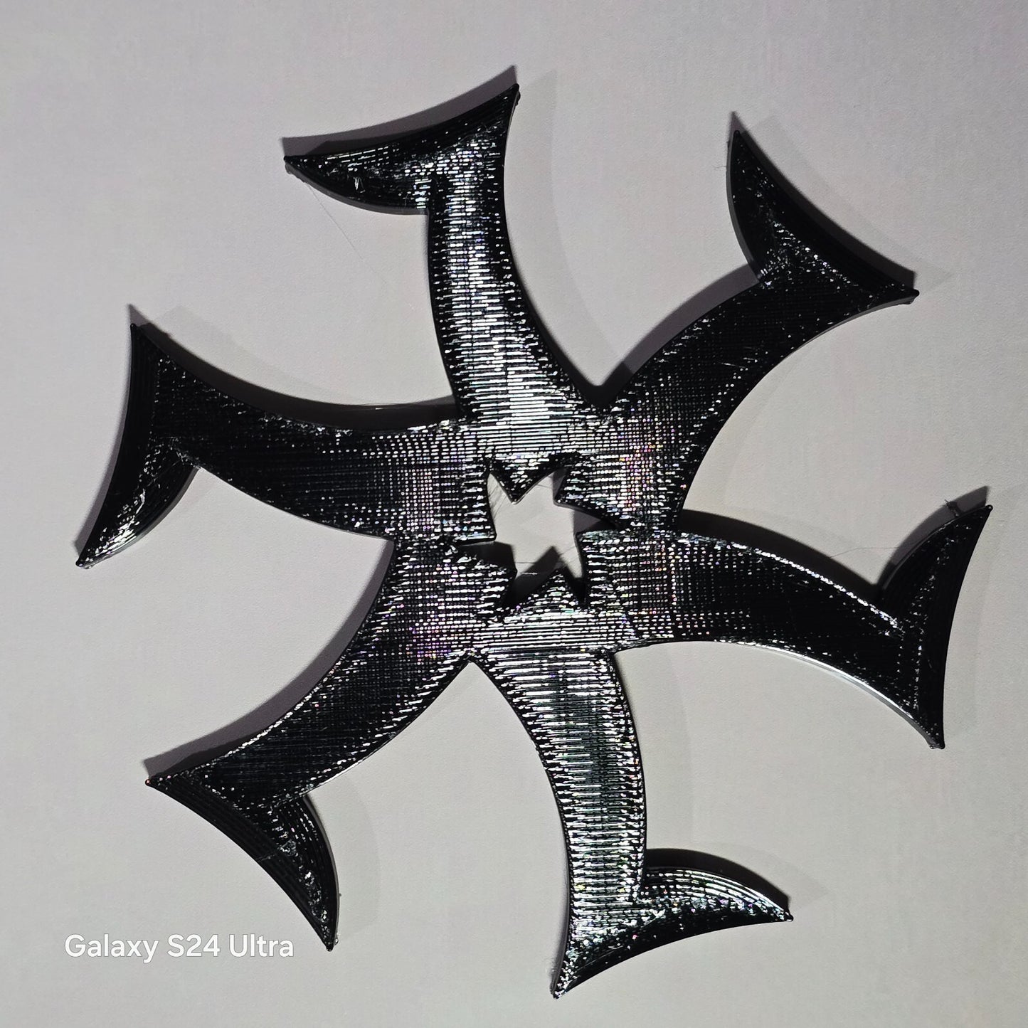Martial Arts Training Ninja Throwing Stars Set Of 5 Rubber Theatre Props Cosplay