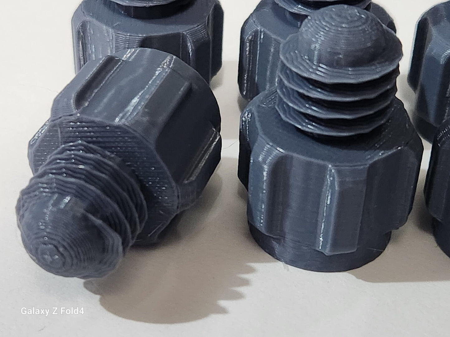 Pack of 6 Grey Silicone Sealer Sealant Mastik Tube Nozzle Screw Cap Tops