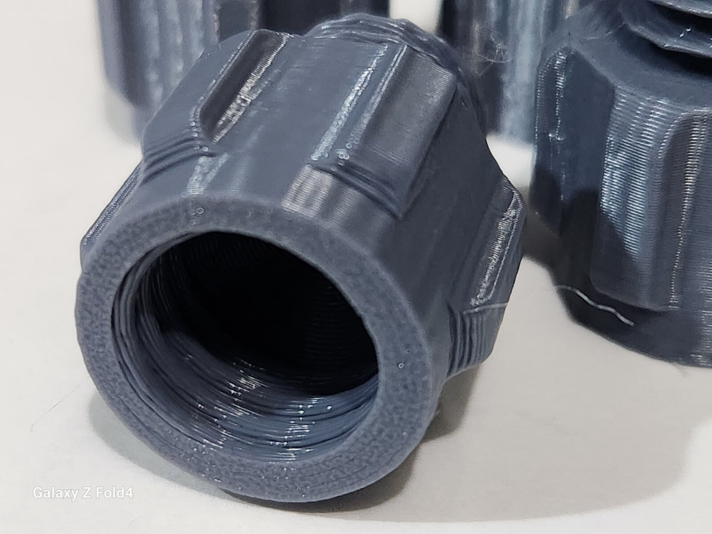 Pack of 6 Grey Silicone Sealer Sealant Mastik Tube Nozzle Screw Cap Tops