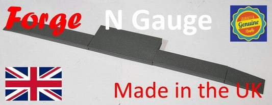 Railway Train Station Passenger Platform 5 Pc Kit N Gauge 1:148 Scale Railroad