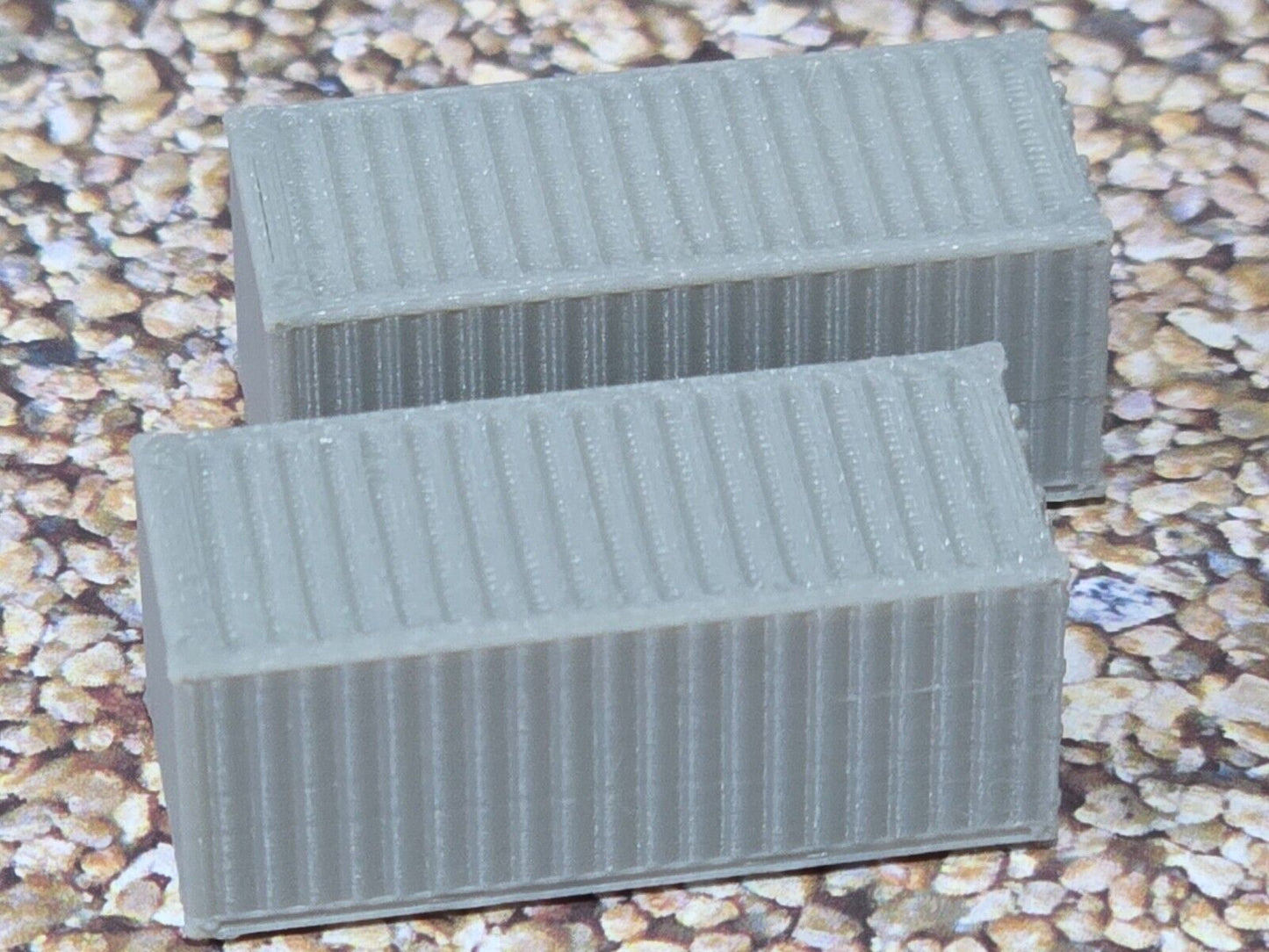 Shipping Containers 20ft 40ft All Scales O OO N Z Gauge Model Railway Diorama