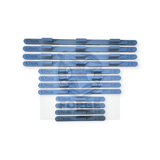 Parallel Track Tools Model Railway New Multi Track 12 Pack Grey 67mm OO/HO Gauge