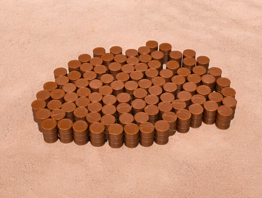 Oil Drum Barrels OO Gauge New Red-Brown 1:76 Scale Models Train Railway 100 Pack