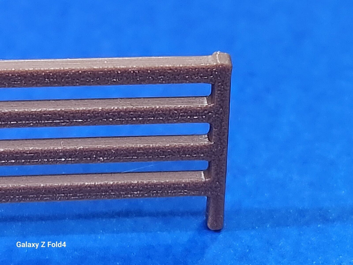Fencing Railings OO HO New 20 Pack Brown Gauge 1:76 Scale Models Train Railway