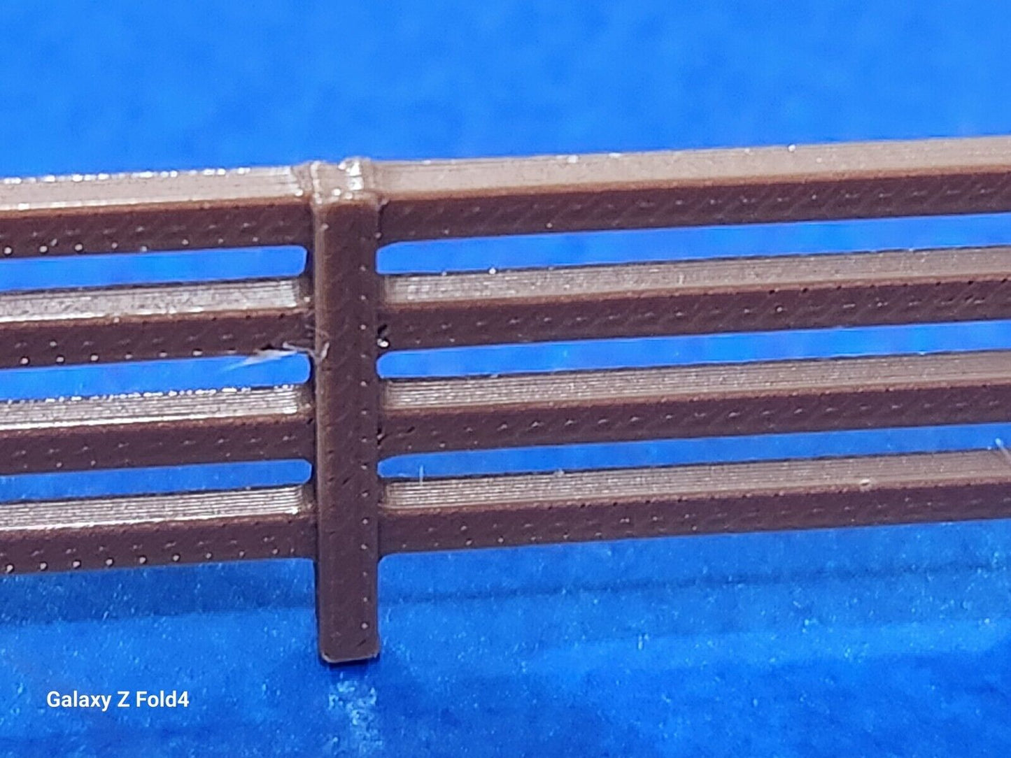 Fencing Railings OO HO New 20 Pack Brown Gauge 1:76 Scale Models Train Railway