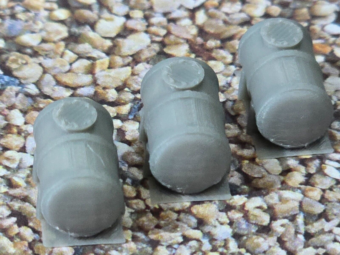 Gas Fuel Petrol Tank Body Z Gauge 1:220 Scale Models Train Railway New 3 Pack