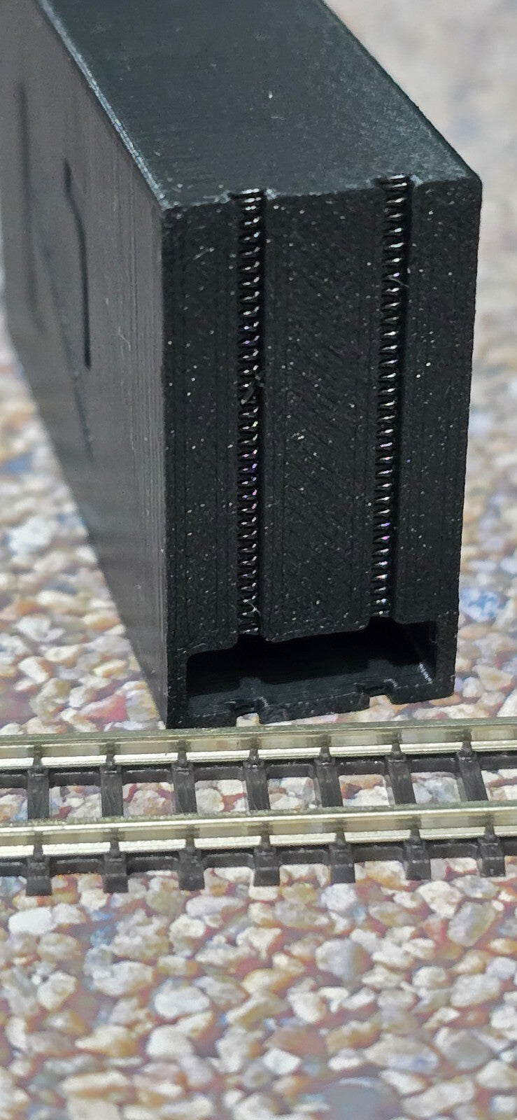Ballast Spreader Z Gauge 1:220 Scale Train Railway Track Ballasting Layer Tool