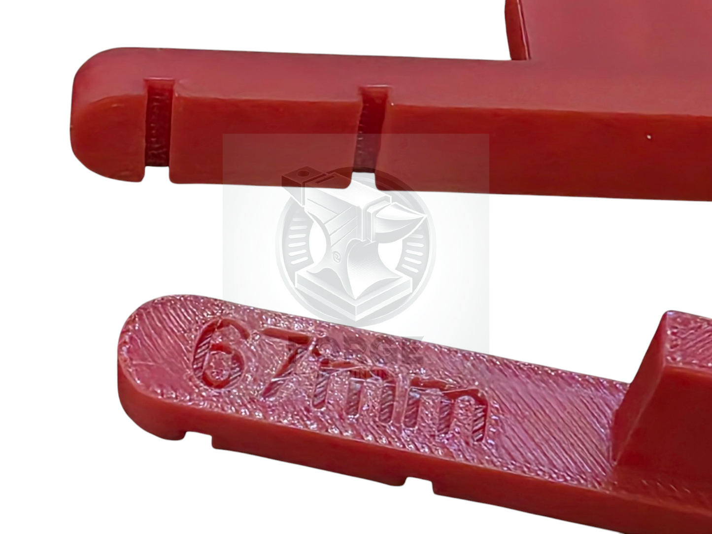 Parallel Track Tools Model Railway Train New 6 Pack Red 67mm OO/HO Gauge