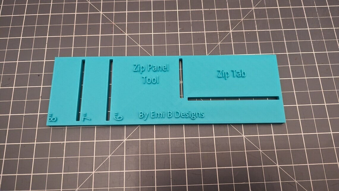 Zip Panel Tool Bag Making Tool Bag Making Ruler Make zip closures in your bag