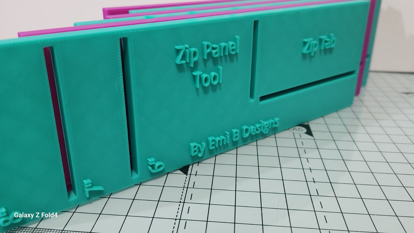 Zip Panel Tool Bag Making Tool Bag Making Ruler Make zip closures in your bag