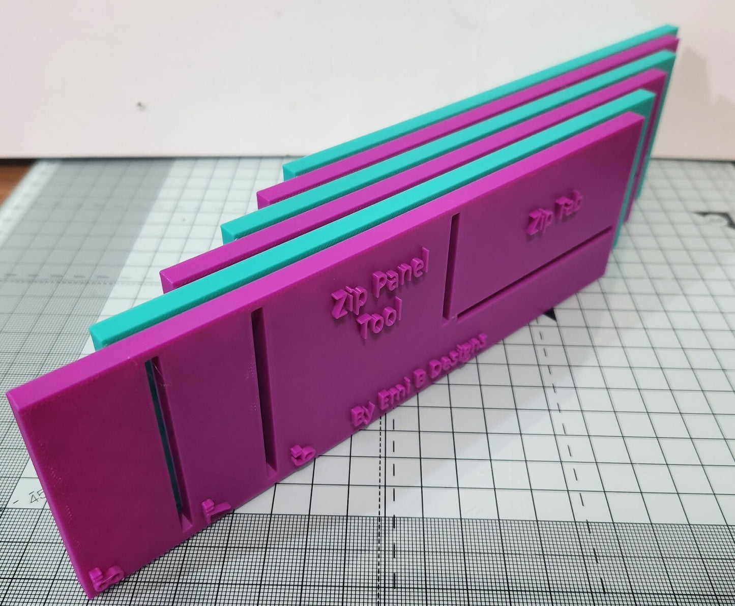 Zip Panel Tool Bag Making Tool Bag Making Ruler Make zip closures in your bag