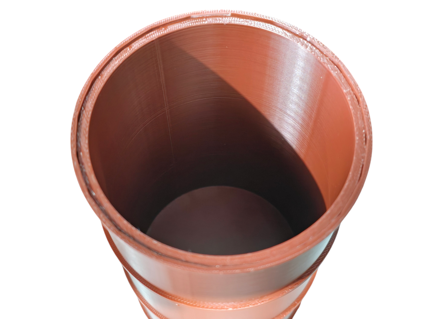 Oil Drums Barrel Empty 200L 55 Gallon 1:6 Scale 2 inch Red Oxide Diorama Model