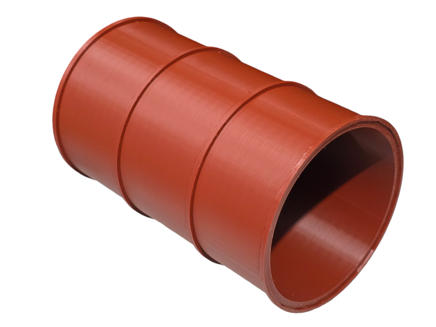 Oil Drums Barrel Empty 200L 55 Gallon 1:6 Scale 2 inch Red Oxide Diorama Model