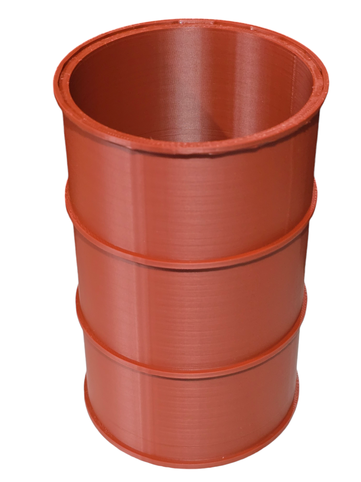 Oil Drums Barrel Empty 200L 55 Gallon 1:6 Scale 2 inch Red Oxide Diorama Model