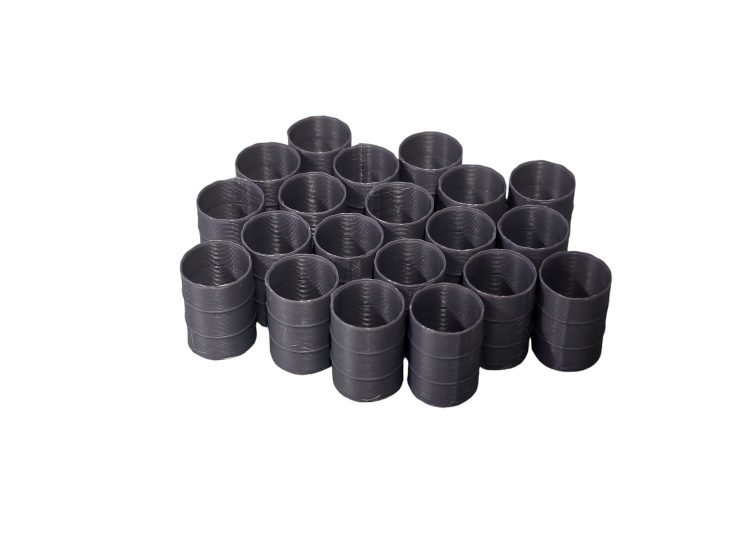 Oil Drum Barrels OO Gauge EMPTY Grey 1:76 Scale Models Train Railway 20 Pack