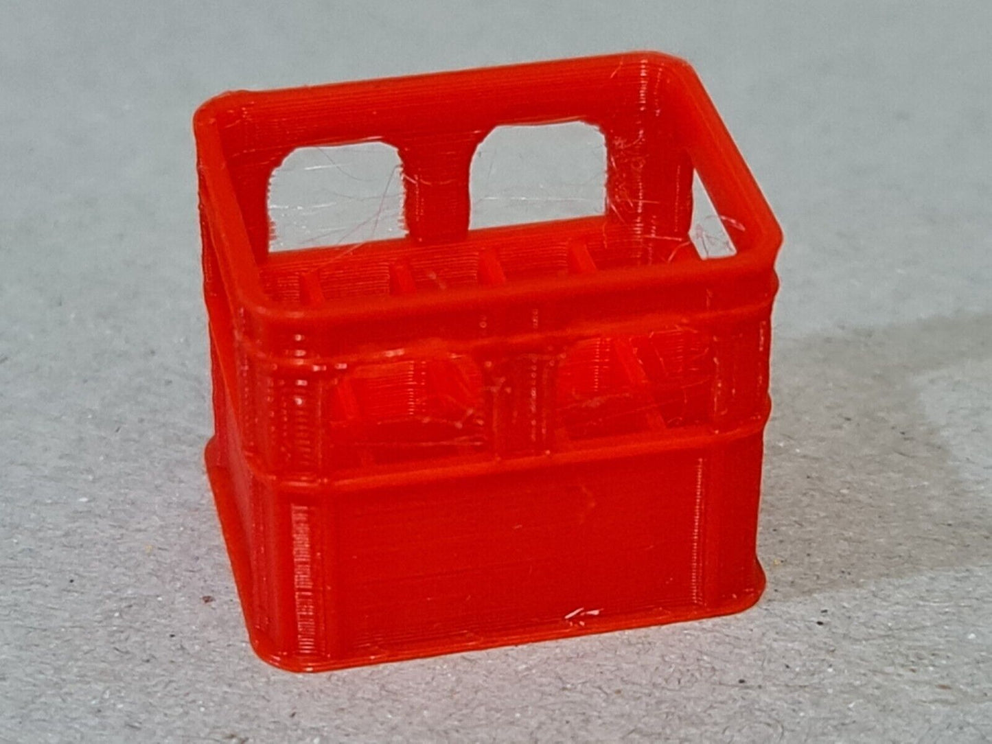 New Red 1:14 Scale 6 Pk Empty Beer Crates RC Tamiya Truck Lorry Diorama Haulier