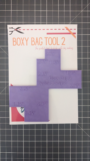 Sewing Tool Boxy Bag 2 Making Tool Kits Ruler Fabric Emi B Designs