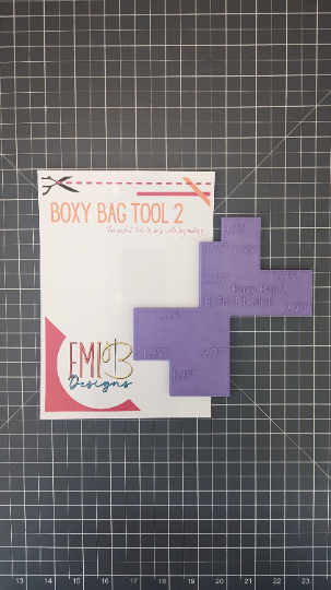 Sewing Tool Boxy Bag 2 Making Tool Kits Ruler Fabric Emi B Designs