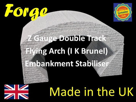 Flying Arch Stone Railway Embankment Stabiliser I K Brunel Z Gauge 1:220 Scale