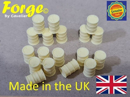 Oil Drum Barrels OO Gauge New Chemical 1:76 Scale Models Train Railway 18 Pack
