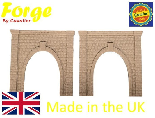 Z Gauge Tunnel Single Track Stone Portal Model Railway Train Layout 1:220 Scale