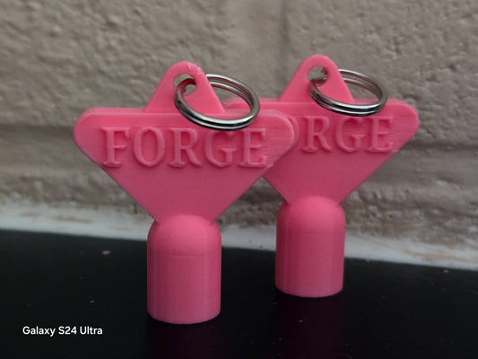 2 x Gas Electric Meter Box Utility Key Cupboard Pink PLA Plastic Biodegradable