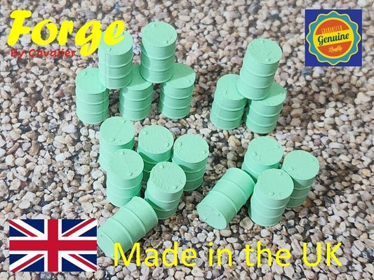 Oil Drum Barrels OO Gauge New Chemical 1:76 Scale Models Train Railway 18 Pack
